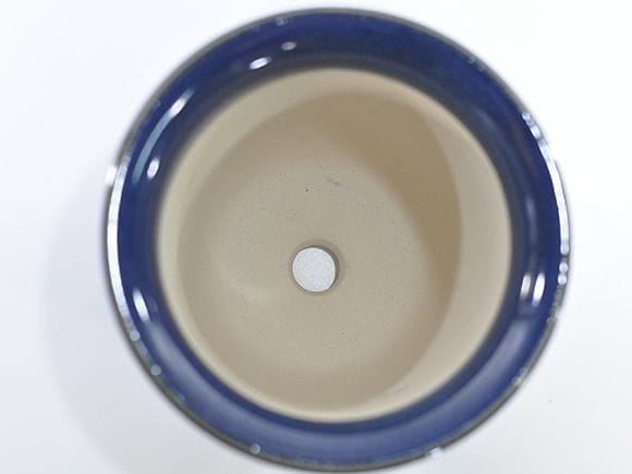 【植木鉢】なまこ立線 ダルマ型 5号
