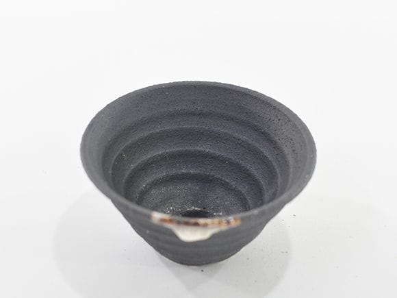 K.H様 入道ブラス4号　平鉢Hiyodori5号　牢城４号 プラ鉢 4号 八角鉢 青 4RK 幅11.9cm×高さ8.9cm の販売｜盆栽妙