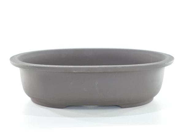 【盆栽鉢】楕円 泥小判 13号