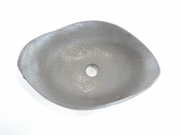 【山野草鉢】小判ラッパ型 9号