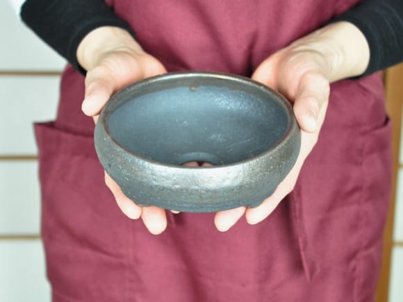 盆栽鉢】【信楽焼】久庵 鉄鉢 5号を販売｜盆栽妙 – 盆栽妙 本店