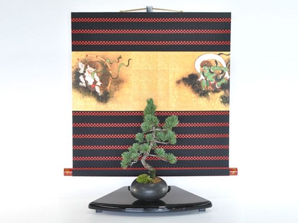 ゴリパパ【風神雷神 双幅】北淵 709 掛け軸 Amazon.co.jp: 尾形光琳 Ogata Korin (replica of Tawaraya