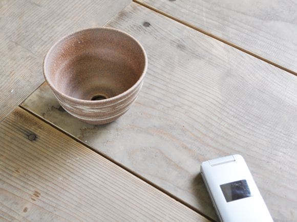 刷毛目山草 【盆栽鉢】【4号】【信楽焼】を販売｜一から始める盆栽妙