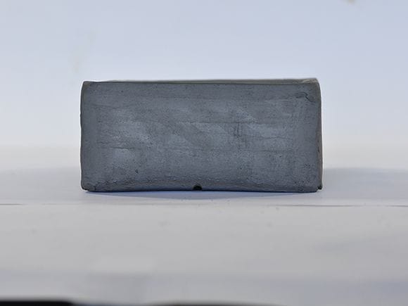 いぶし正角【6号】【山野草鉢】【信楽焼】
