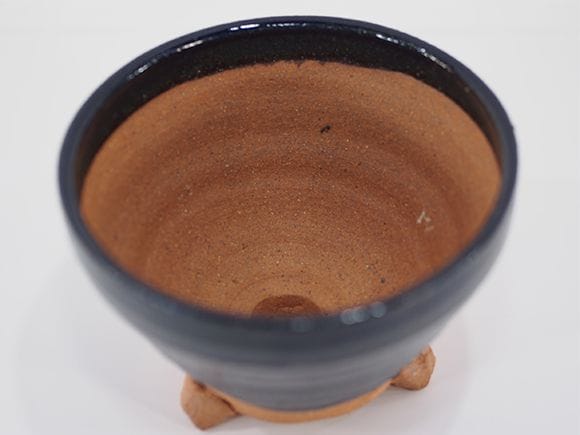 なまこ藍色深 久庵作 5号｜盆栽妙 – 盆栽妙 本店