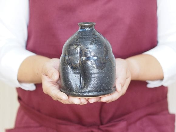 一輪挿し】生子流つり鐘花入｜盆栽妙 – 盆栽妙 本店