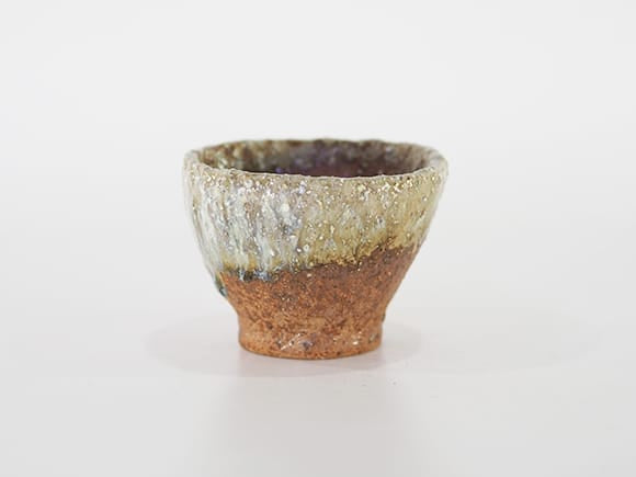 山野草鉢】茶窯変手ひねり 3.5号 幅9.5cm×高さ7cm｜盆栽妙 – 盆栽妙 本店