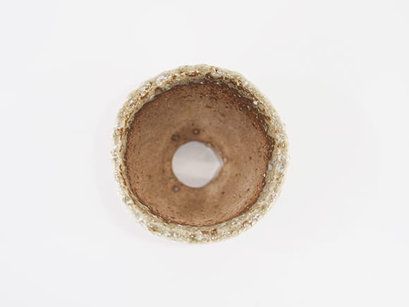 山野草鉢】茶窯変手ひねり 3.5号 幅9.5cm×高さ7cm｜盆栽妙 – 盆栽妙 本店
