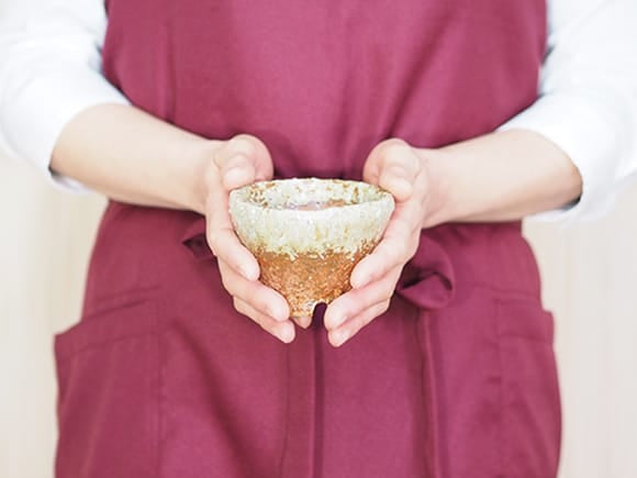 山野草鉢】茶窯変手ひねり 3.5号 幅9.5cm×高さ7cm｜盆栽妙 – 盆栽妙 本店