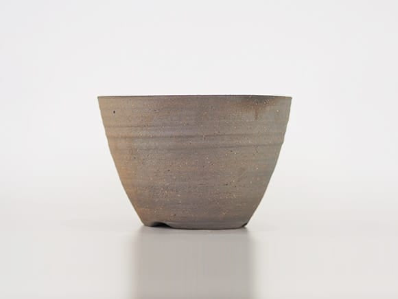 【信楽焼】　いぶしすり鉢 寸胴 6号 幅18cm×高さ12cm