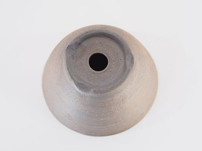 【信楽焼】　いぶしすり鉢 寸胴 6号 幅18cm×高さ12cm