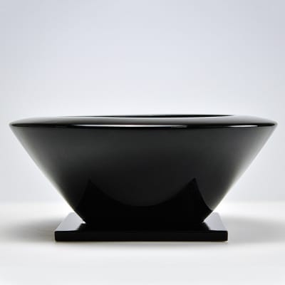 盆栽鉢 盆栽妙 セドナボウル墨M 15号 植木鉢 大型