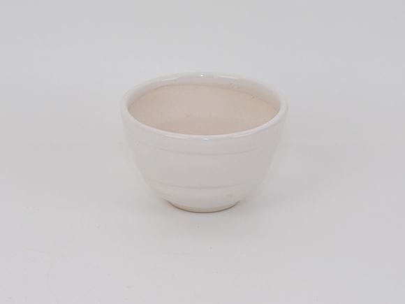 万古焼 白 3号 1503-WY 幅9.5cm×高さ6cm