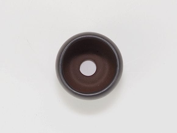 万古焼 黒系 2号 1501-CS 幅6.2cm×高さ5cm