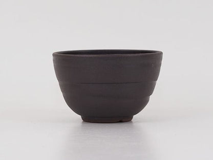 万古焼 黒系 3号  幅9.5cm×高さ6cm