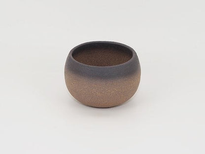 万古焼 黒吹丸 3号 幅9.8cm×高さ6.3cm