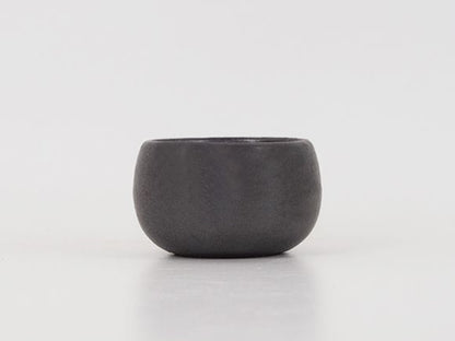 万古焼 黒丸 2.5号 幅8.5cm×高さ5cm