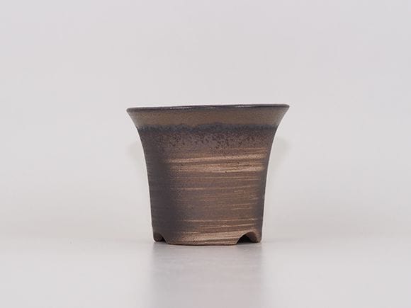 万古焼 金吹 3.5号 ラッパ 幅11cm×高さ9cm