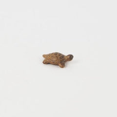 万古焼 添景 イラボ 豆 亀 3個セット  幅3.7cm×奥行2.2cm×高さ1.2cm