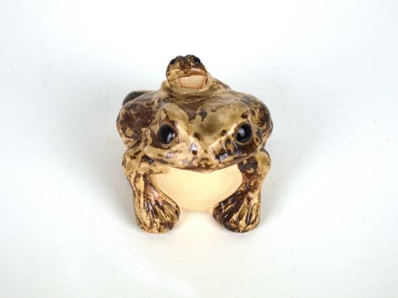 添景 盆栽飾り おんぶガエル 3号サイズ｜ 盆栽妙 – 盆栽妙 本店