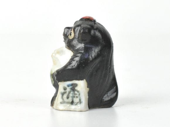豆たぬき 母ちゃん 黒