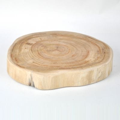 盆栽花台 けやき 丸 厚型 幅25～32cm