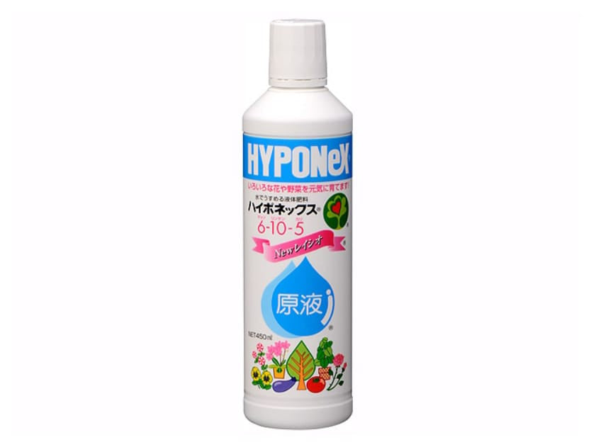 肥料 液肥 原液 ハイポネックス原液 450ml ハイポネックスを販売｜盆栽