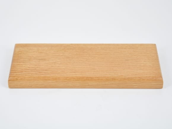 盆栽花台 レッドオーク 長方形 8号 幅25cm×奥行9.5cm×高さ2cmを販売