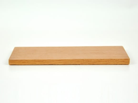 盆栽花台 レッドオーク 長方形 薄型 7号 幅22cm×奥行10cm×高さ1cm
