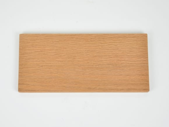 盆栽花台 レッドオーク 長方形 薄型 7号 幅22cm×奥行10cm×高さ1cm