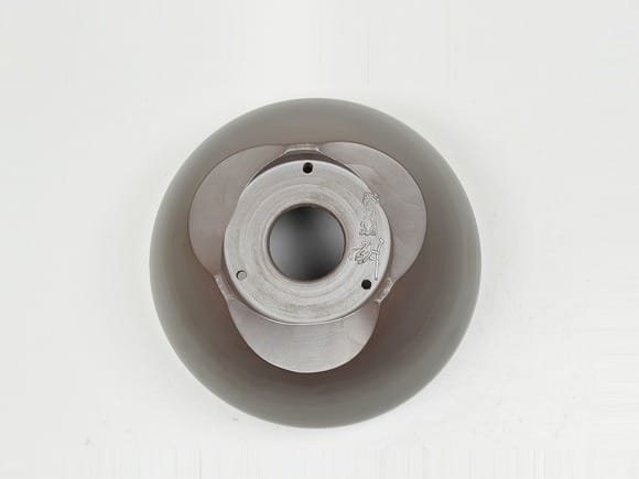 潮 3.5号 紫泥 幅10.5cm×高7.5