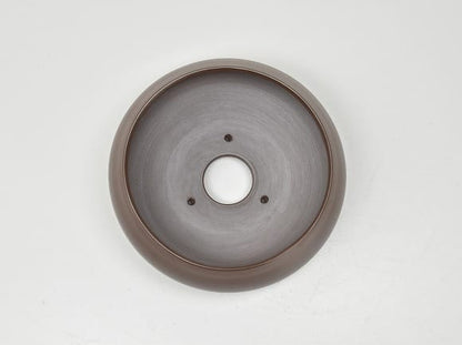 潮 4.5号 紫泥 幅13.5cm×高7cm