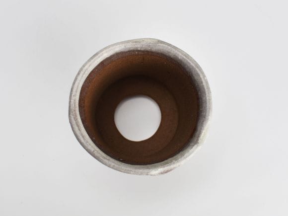 白そりひねり深足付 3.5号　幅10cm×高さ9.5cm