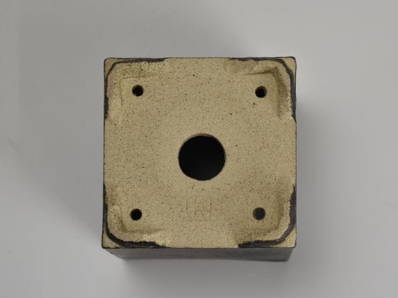 黒 3.5号 正角ケンガイ 幅約9cm×高さ約11cm