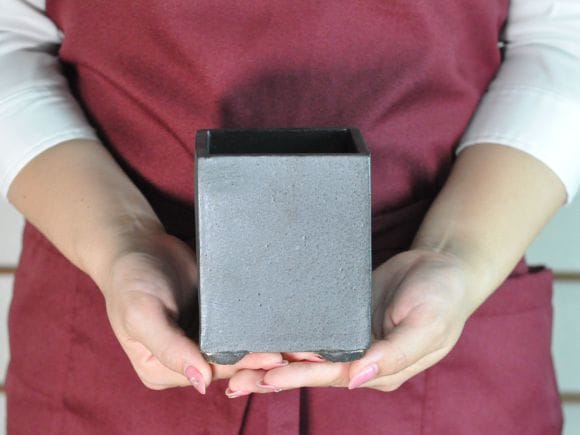 黒 3.5号 正角ケンガイ 幅約9cm×高さ約11cm