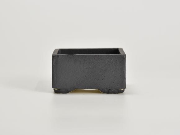 角盆栽鉢 盆栽鉢 3号 織部釉八角盆栽鉢 小品盆栽鉢 小さな盆栽鉢 國井正子