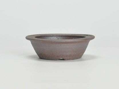作家鉢　3号　フチ広中深鉢　伊藤光伸作　幅11.2cm×高さ3.5cm