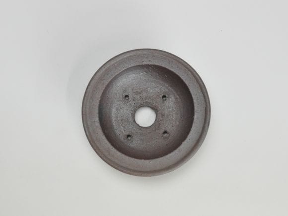 作家鉢　3号　フチ広中深鉢　伊藤光伸作　幅11.2cm×高さ3.5cm