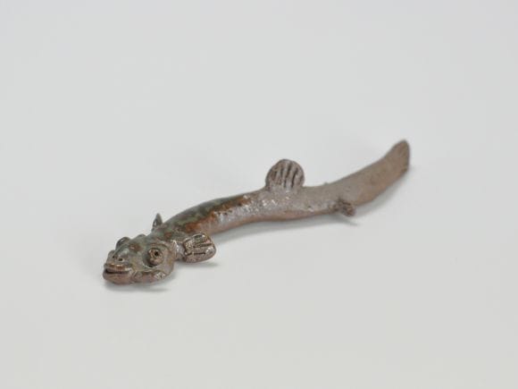 作家 添景　どじょう　大　伊藤光伸作 　全長11cm×幅3cm×高さ2.2cm