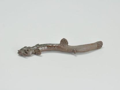 作家 添景　どじょう　大　伊藤光伸作 　全長11cm×幅3cm×高さ2.2cm