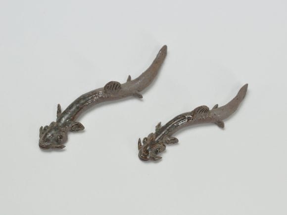 作家 添景　どじょう　大　伊藤光伸作 　全長11cm×幅3cm×高さ2.2cm