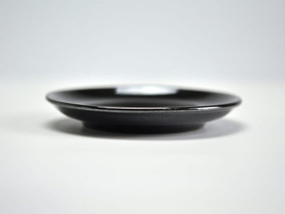 天目4号 丸受け皿 鉢幅約12cm×高さ約1～2cm