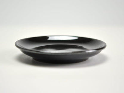 天目4号 丸受け皿 鉢幅約12cm×高さ約1～2cm