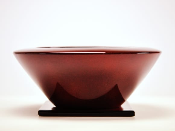 あすかニューレッド L 穴有り【受け皿なし】 9号 幅29cm(内寸20cm)×高さ11cm/底幅13cm(内寸11cm)