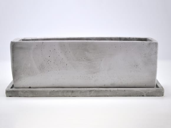 マルモレク L【受け皿付き】9号 幅27cm×奥行10cm×高さ9cm