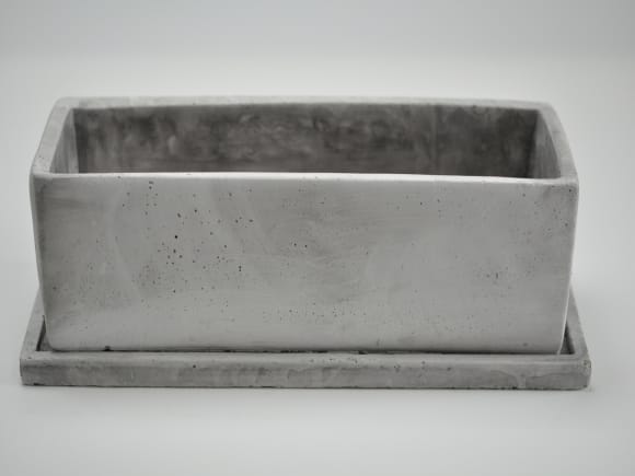 マルモレク L【受け皿付き】9号 幅27cm×奥行10cm×高さ9cm