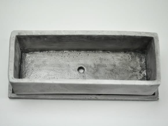 マルモレク L【受け皿付き】9号 幅27cm×奥行10cm×高さ9cm