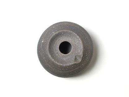 銀灰 和モダン丸鉢 3号 幅約8.5cm×高さ約7.7cm