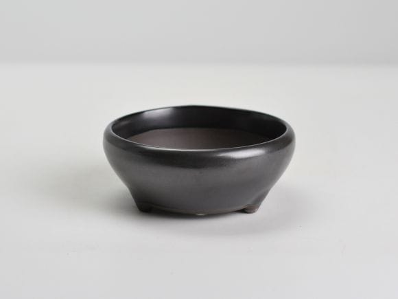 黒マット鉄鉢3号を販売｜盆栽妙 – 盆栽妙 本店