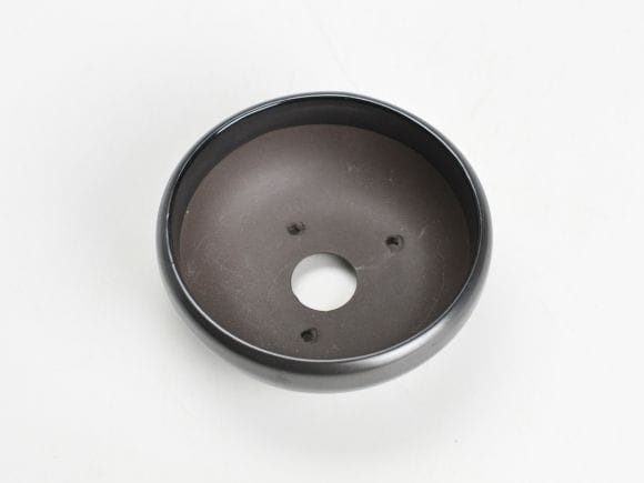黒マット鉄鉢3号を販売｜盆栽妙 – 盆栽妙 本店